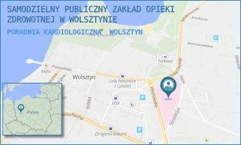 PORADNIA KARDIOLOGICZNA - SAMODZIELNY PUBLICZNY ZAKŁAD OPIEKI ZDROWOTNEJ W WOLSZTYNIE - WSCHOWSKA 3,  WOLSZTYN