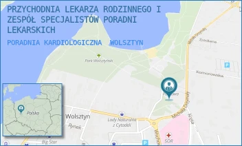 PORADNIA KARDIOLOGICZNA - PRZYCHODNIA LEKARZA RODZINNEGO I ZESPÓŁ SPECJALISTÓW PORADNI LEKARSKICH - POZNAŃSKA 32,  WOLSZTYN