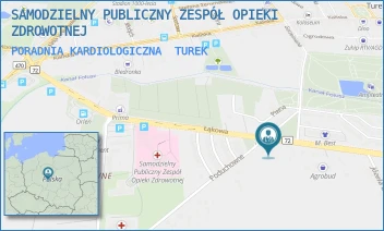 PORADNIA KARDIOLOGICZNA - SAMODZIELNY PUBLICZNY ZESPÓŁ OPIEKI ZDROWOTNEJ - ŁĄKOWA 4A,  TUREK