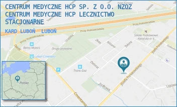 KARD LUBOŃ - CENTRUM MEDYCZNE HCP SPÓŁKA Z O.O. NZOZ CENTRUM MEDYCZNE HCP LECZNICTWO AMBULATORYJNE - LIPOWA 60,  LUBOŃ