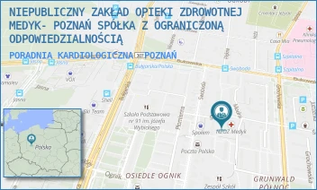 PORADNIA KARDIOLOGICZNA - NIEPUBLICZNY ZAKŁAD OPIEKI ZDROWOTNEJ MEDYK- POZNAŃ SPÓŁKA Z OGRANICZONĄ ODPOWIEDZIALNOŚCIĄ - ŚWIT 47,  POZNAŃ