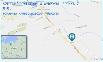 PORADNIA KARDIOLOGICZNA - SZPITAL POWIATOWY W WYRZYSKU SPÓŁKA Z O.O. - 22-GO STYCZNIA 41,  WYRZYSK