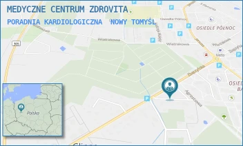 PORADNIA KARDIOLOGICZNA - MEDYCZNE CENTRUM ZDROVITA - ZBĄSZYŃSKA 9,  NOWY TOMYŚL