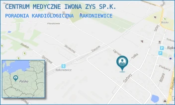 PORADNIA KARDIOLOGICZNA - CENTRUM MEDYCZNE IWONA ZYS SP.K. - OGRODOWA 11A/-,  RAKONIEWICE