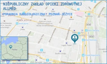 PORADNIA KARDIOLOGICZNA - NIEPUBLICZNY ZAKŁAD OPIEKI ZDROWOTNEJ ALLMED - SŁOWACKIEGO 8,  POZNAŃ-JEŻYCE
