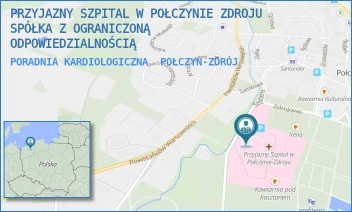 PORADNIA KARDIOLOGICZNA - PRZYJAZNY SZPITAL W POŁCZYNIE ZDROJU SPÓŁKA Z OGRANICZONĄ ODPOWIEDZIALNOŚCIĄ - SZPITALNA 5,  POŁCZYN-ZDRÓJ