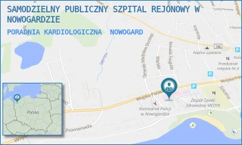 PORADNIA KARDIOLOGICZNA - SAMODZIELNY PUBLICZNY SZPITAL REJONOWY W NOWOGARDZIE - WOJSKA  POLSKIEGO 7,  NOWOGARD