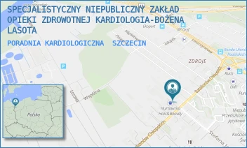 PORADNIA KARDIOLOGICZNA - SPECJALISTYCZNY NIEPUBLICZNY ZAKŁAD OPIEKI ZDROWOTNEJ KARDIOLOGIA-BOŻENA LASOTA - BATALIONÓW CHŁOPSKICH 86,  SZCZECIN