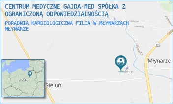 PORADNIA KARDIOLOGICZNA FILIA W MŁYNARZACH - CENTRUM MEDYCZNE GAJDA-MED SPÓŁKA Z OGRANICZONĄ ODPOWIEDZIALNOŚCIĄ - OSTROŁĘCKA 7A,  MŁYNARZE