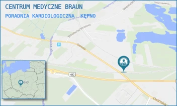 PORADNIA KARDIOLOGICZNA - CENTRUM MEDYCZNE BRAUN - OSIŃSKA 16 A,  KĘPNO