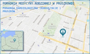 PORADNIA KARDIOLOGICZNA (KONSULTACJE ) - PORADNIA MEDYCYNY RODZINNEJ W PRUSZKOWIE - WOJSKA POLSKIEGO 20,  PRUSZKÓW