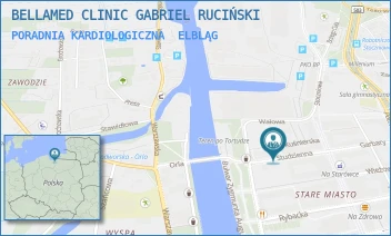 PORADNIA KARDIOLOGICZNA - BELLAMED CLINIC GABRIEL RUCIŃSKI - STUDZIENNA 33-34A,  ELBLĄG