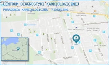 PORADDNIA KARDIOLOGICZNA - CENTRUM DIAGNOSTYKI KARDIOLOGICZNEJ - POWSTAŃCÓW WARSZAWY 13,  PIASECZNO