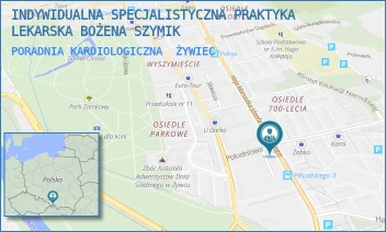 PORADNIA KARDIOLOGICZNA - INTERKARD BOŻENA SZYMIK - ALEJA PIŁSUDSKIEGO 76,  ŻYWIEC