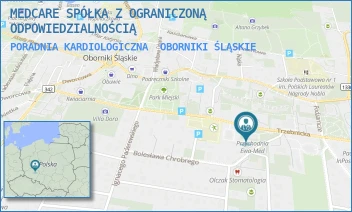 PORADNIA KARDIOLOGICZNA - MEDCARE SPÓŁKA Z OGRANICZONĄ ODPOWIEDZIALNOŚCIĄ - UL. TRZEBNICKA 37, OBORNIKI ŚLĄSKIE